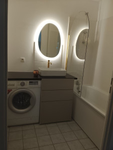 Photo de galerie - Changement de salle des bain tout complète 