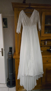 Photo de galerie - Robe de mariée à raccourcir 