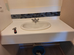 Photo de galerie - Remplacement  de lavabo 