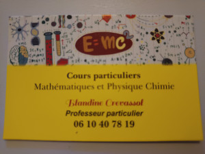 Photo de galerie - Ma carte de visite