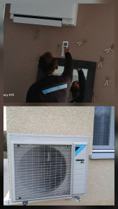 Photo de galerie - Installation climatisation 