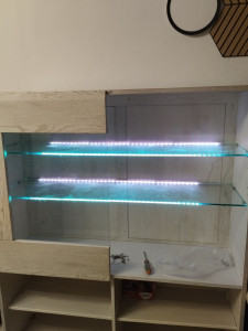 Photo de galerie - Meuble avec led