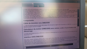 Photo de galerie - Reprogrammation de l'anti démarrage sur une BMW suite à une batterie déchargée