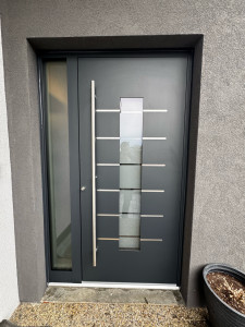 Photo de galerie - Porte aluminium 