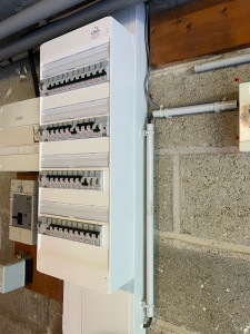 Photo de galerie - Remplacement de tableau électrique 