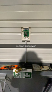 Photo de galerie - Installation de détecteur de mouvement