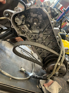 Photo de galerie - Changement courroie scooter 50cc