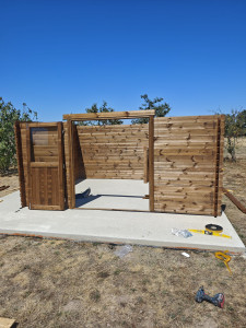 Photo de galerie - Montage abri jardin 