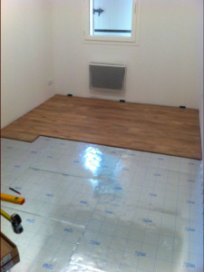 Photo de galerie - Pose de parquet - Revêtement de sol