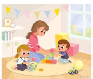 Photo de galerie - Tâches acceptées: garde d'enfants/baby-sitting, Accompagnement et sortie d'école, activités petite enfance, goûter au parc, aide aux devoirs scolaires.