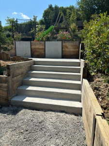 Photo de galerie - Réalisation d’un escalier 