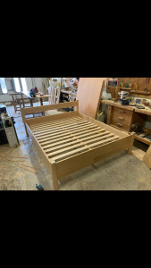 Photo de galerie - Fabrication d’un lit 