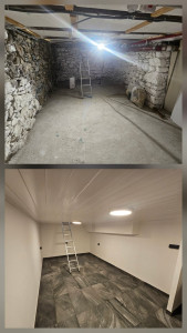 Photo de galerie - Rénovation intérieure du sous sol