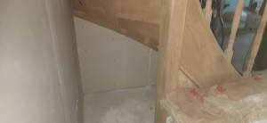 Photo de galerie - Placo escalier 