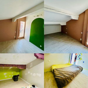Photo de galerie - Avant - après rénovation peinture 