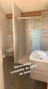 Photo de galerie - Renovation complète de salle de bain
