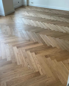 Photo de galerie - Pose de parquet - Revêtement de sol