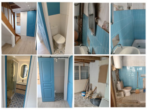 Photo de galerie - Rénovation complète d'un rez de chaussé. 