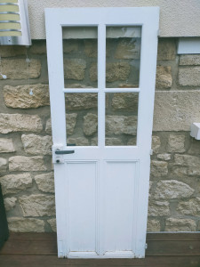 Photo de galerie - Rénovation porte cour intérieure 