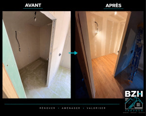 Photo de galerie - Pose de parquet - Revêtement de sol