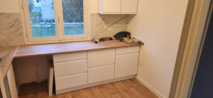 Photo de galerie - Installation cuisine, plomberie, électricité 