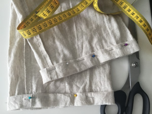 Photo de galerie - Couture d’ourlet de pantalon 