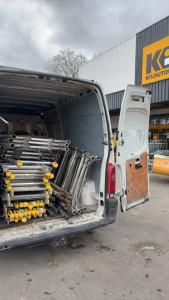 Photo de galerie - Livraison échafaudage 