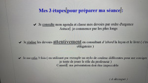 Photo de galerie - Fiche d accompagnement personnalisé