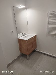 Photo de galerie - Les robine , lavabo et meuble 
