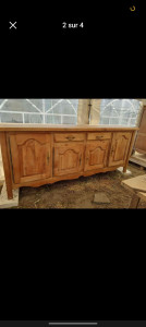 Photo de galerie - Décapage, ajustement et remontage meuble