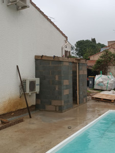 Photo de galerie - Création local douche 
