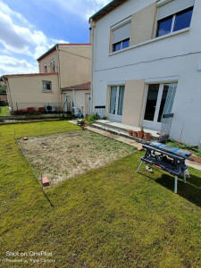 Photo de galerie - (AVANT) terrasse en bois avec pergola 