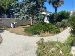 Photo de galerie - Création d’une terrasse en graviers laves