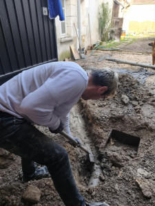 Photo de galerie - J'ai tout remplacé la canalisation car veille canalisation en béton 