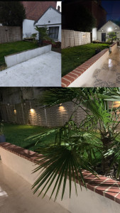 Photo de galerie - Pose de pierres de pays et ravalement de façade sur muret 