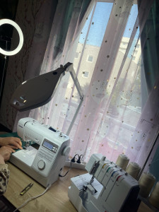 Photo de galerie - Ourlets et différents type de coutures .