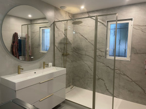 Photo de galerie - Création salle de bain 