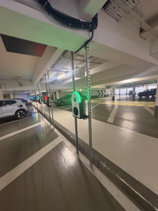 Photo de galerie - Borne de changer pour voiture électriques 