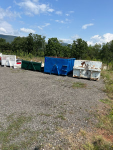 Photo de galerie - Benne de 3m3 jusqu’à 16m cube 