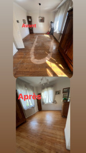 Photo de galerie - Ponçage Parquet, à Colmar