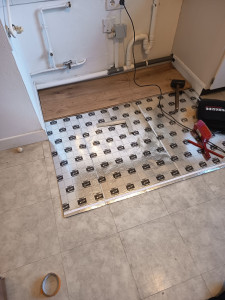 Photo de galerie - Pose de parquet - Revêtement de sol