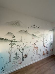 Photo de galerie - Papier peint panoramique 