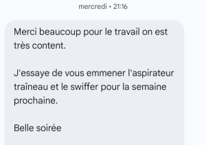 Photo de galerie - 1 Message employeur 