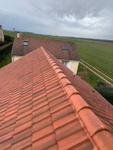 Photo de galerie - Faîtage à emboîtement 