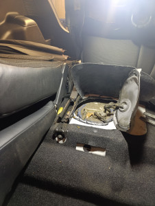 Photo de galerie - Remplacement d'une pompe basse pression sur Toyota Yaris suite diagnostic 