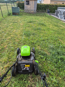 Photo de galerie - Prestation de Tonte de pelouse en Mulching