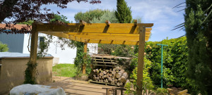 Photo de galerie - Pergolas en bois