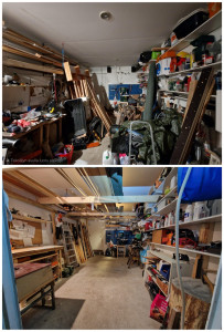 Photo de galerie - Rangement, et nettoyage de garage , cave , grenier…