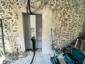 Photo de galerie - Création d’un tableau pour une dépendance en rénovation 