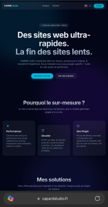 Photo de galerie - Création de site web rapides pour vos projets personnels et professionnels